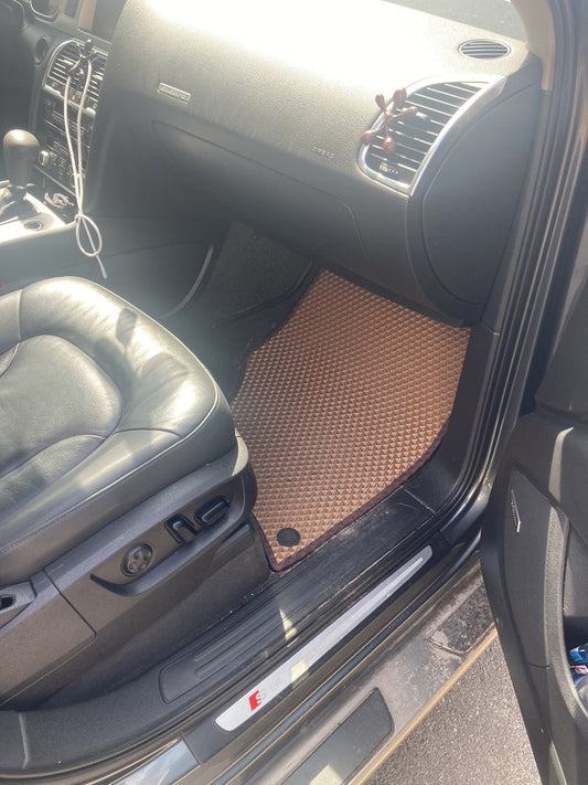 EVA Floor Mats (brick red) for Audi Q7 2005-2015 - image 2