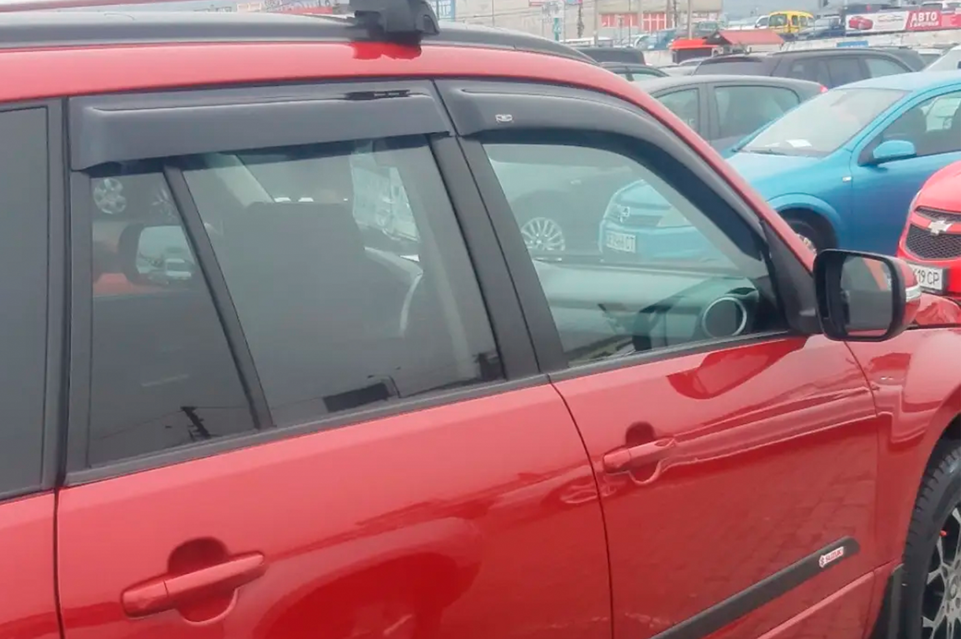 Window Deflectors (4 pcs, HIC) for Suzuki Grand Vitara 2005-2017 - image 2