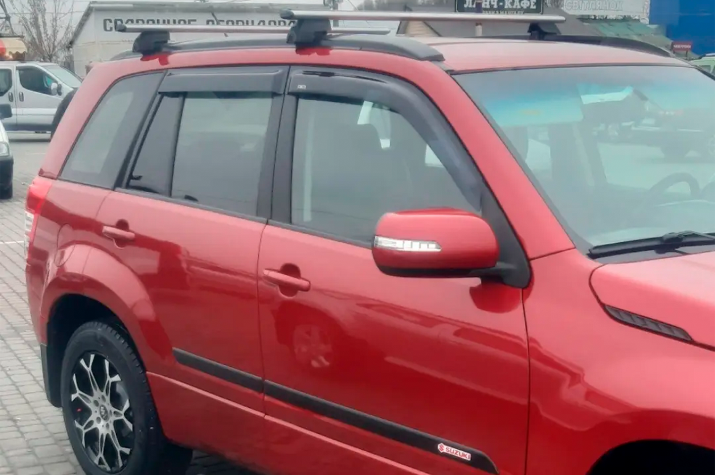Window Deflectors (4 pcs, HIC) for Suzuki Grand Vitara 2005-2017 - image 1