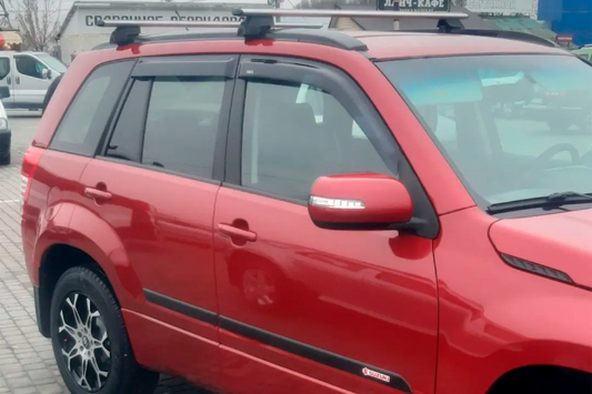 Window Deflectors (4 pcs, HIC) for Suzuki Grand Vitara 2005-2017 - image 1