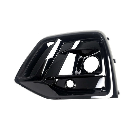 RS-Style Fog Light Grilles (2020-2025, 2 pcs, Black) for Audi Q5 2017-2025 - image 2