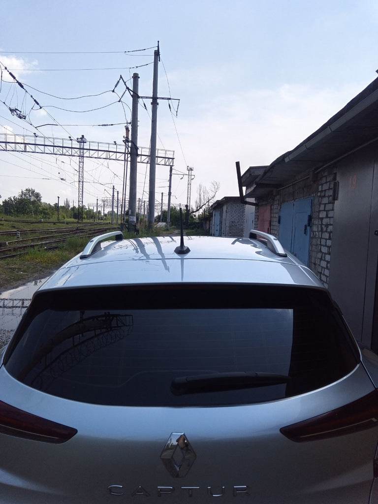 Skyport roof rails (grey Mat) for Renault Captur 2013-2019 - Reelken Auto