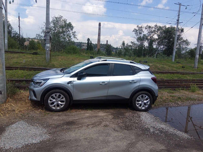 Roof Rails Skyport (matte grey) for Renault Captur 2013-2019 - image 1