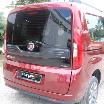 Cover on the trunk lid (ABS) for Fiat Doblo II 2010-2022 - Reelken Auto