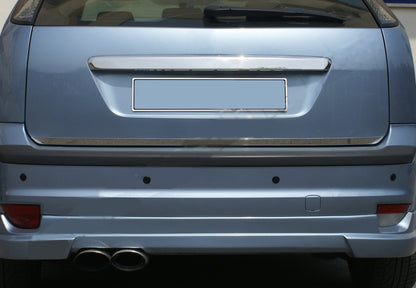 Trunk trim (HB, stainless steel) for Ford Focus II 2008-2011 - image 1