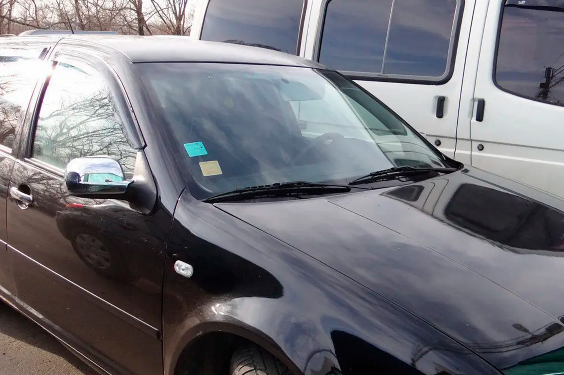Window Deflectors Variant (4 pcs, HIC) for Volkswagen Golf 4 1997-2006 - image 5