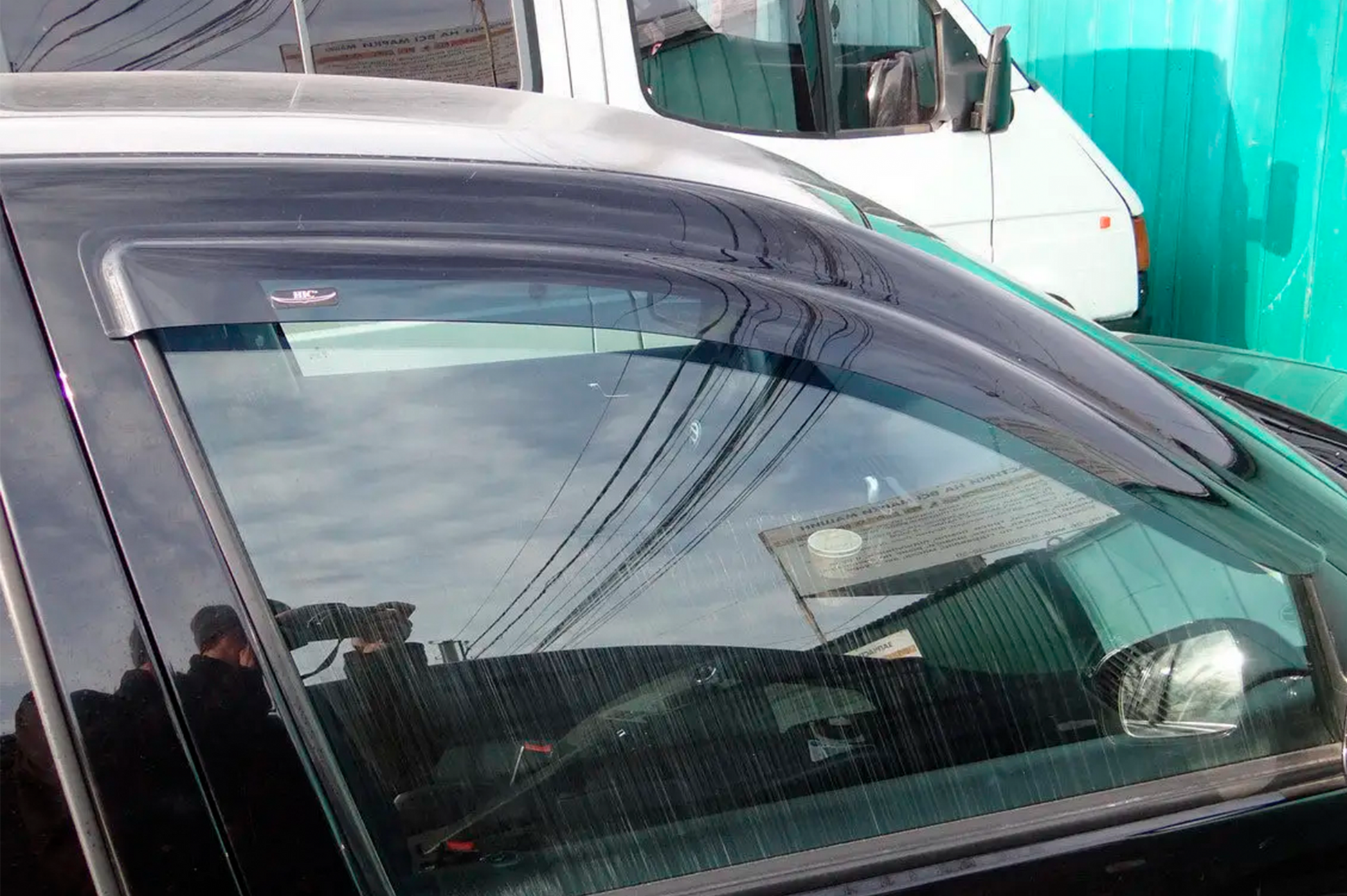 Window Deflectors Variant (4 pcs, HIC) for Volkswagen Golf 4 1997-2006 - image 1