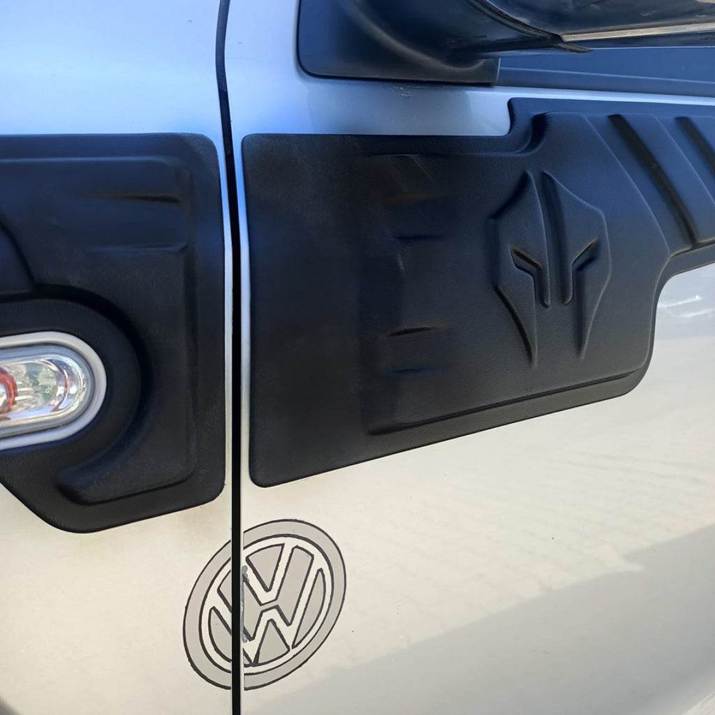 Door upper moldings (6 pcs., ABS) for Volkswagen Amarok 2010-2022 - Reelken Auto