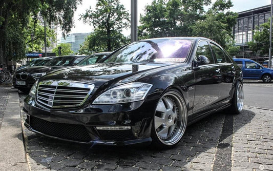 Front bumper in assembled form AMG S65 for Mercedes S-class W221 - Reelken Auto
