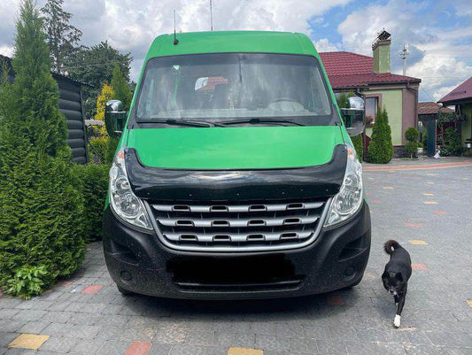 The hood deflector 2010-2014 (EuroCap) for Renault Master 2011-2023 - Reelken Auto