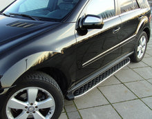Side Steps BlackLine (2 pcs, Aluminum) for Mercedes ML W164 2005-2011 - image 1