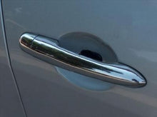 Chrome Door Handle Covers (4 pcs, Stainless Steel) for Renault Megane II 2004-2009 - image 1