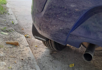 Rear Mud Flaps (2 pcs) for Renault Sandero 2007-2013 - image 2
