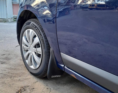 Front Mud Flaps (2 pcs.) for Dacia Sandero 2007-2013 - image 3