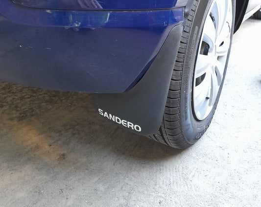 Rear Mud Flaps (2 pcs) for Renault Sandero 2007-2013 - image 1