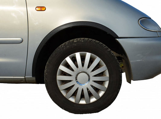 Fender flares (2001-2010, 4 pcs, black) for Volkswagen Sharan 1995-2010 - image 1