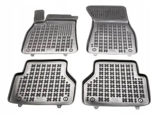 Rubber mats in the interior (4 pcs., RezavPlast) for Jeep Cherokee/Liberty 2007-2013 - Reelken Auto