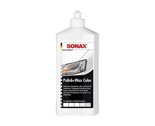 Sonax NanoPro Polish with wax colored white 500ml - Reelken Auto
