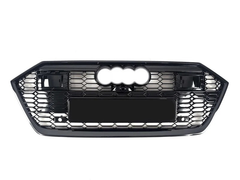 Front Grille RS-Style (black) for Audi A7 2018- - image 3