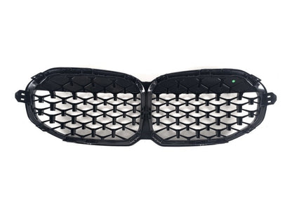 Diamond Silver Kidney Grille (1 pc) for BMW 1 Series F40 2019-2024 - image 6