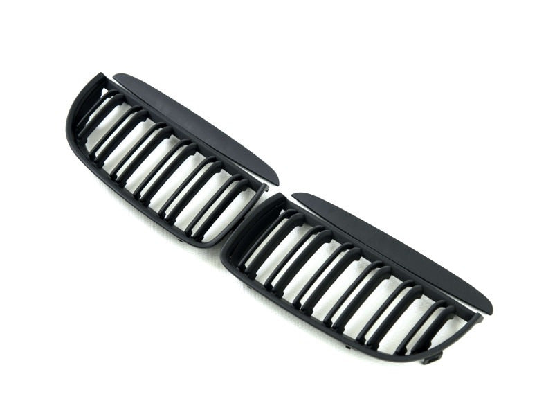 Kidney Grilles M-Look (for E-90/91 2005-2008, Matte Black) for BMW 3 Series E90/E91 2005-2011 - image 3