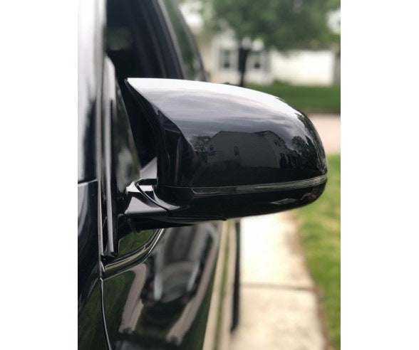 Mirror Covers M-Look (with Clips, 2 pcs) for BMW X5 F15 2013-2018 - image 2