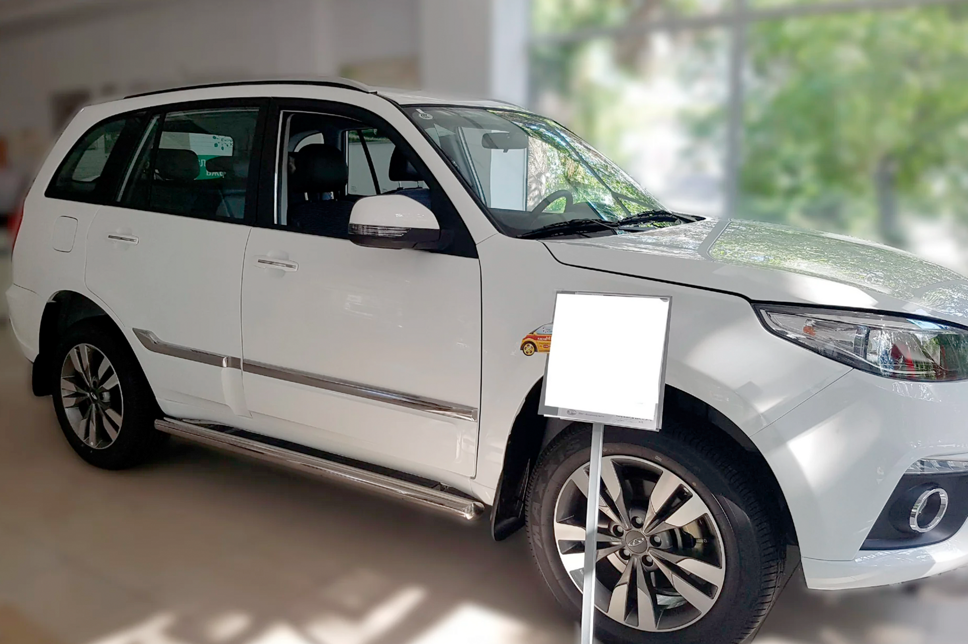 Side Bars (2 pcs, Stainless Steel) for Chery Tiggo 3 2005- - image 2