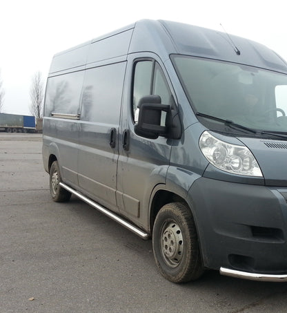 Side Pipes (2 pcs, Stainless Steel) for Citroen Jumper 2007-2025 - image 4