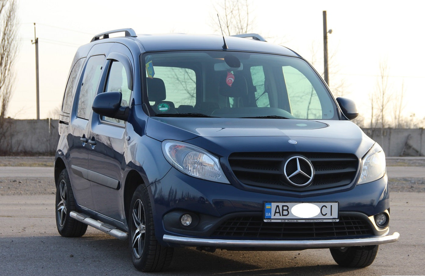 Front Bar ST008 (Stainless Steel) for Mercedes Citan 2013-2021 - image 3