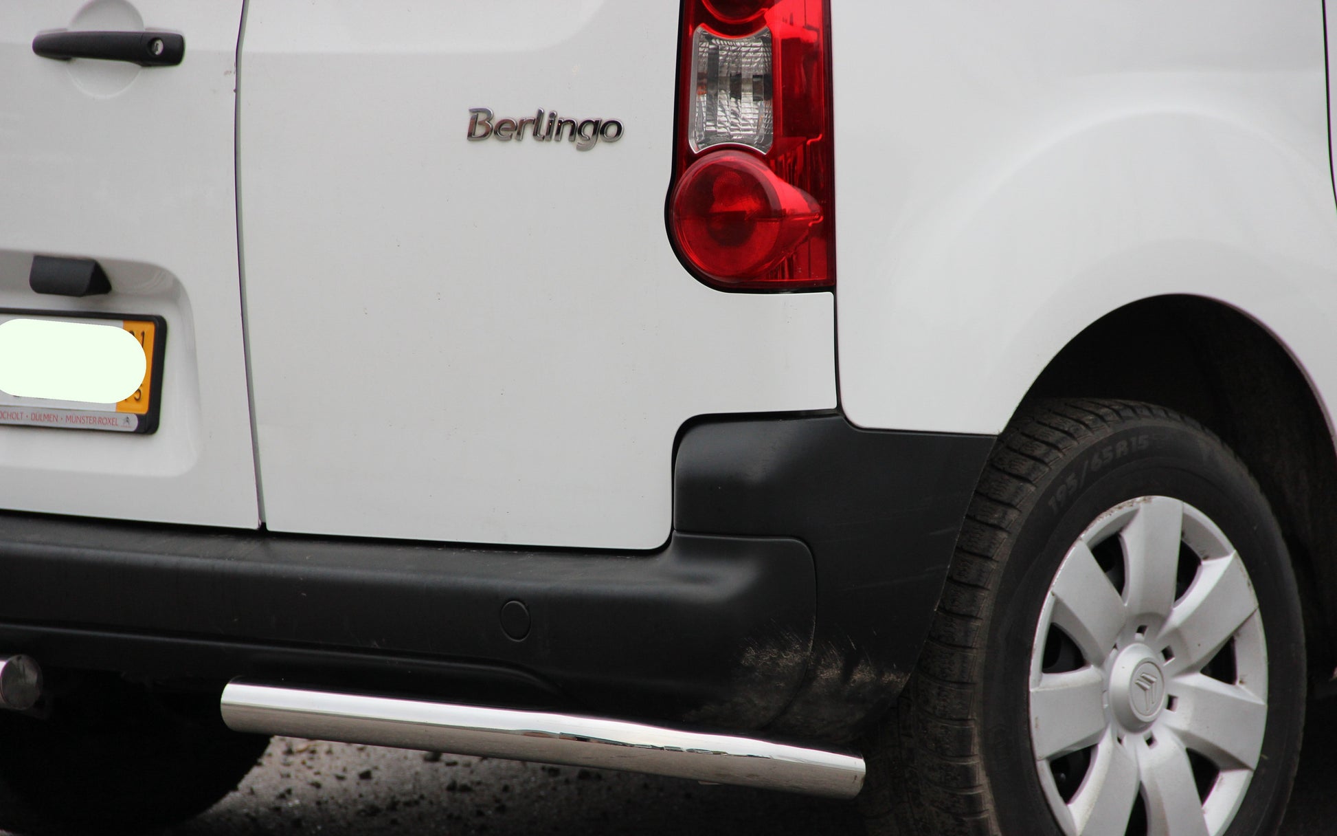 Rear Corner Bars AK003 (Stainless Steel) for Citroen Berlingo 2008-2018 - image 2