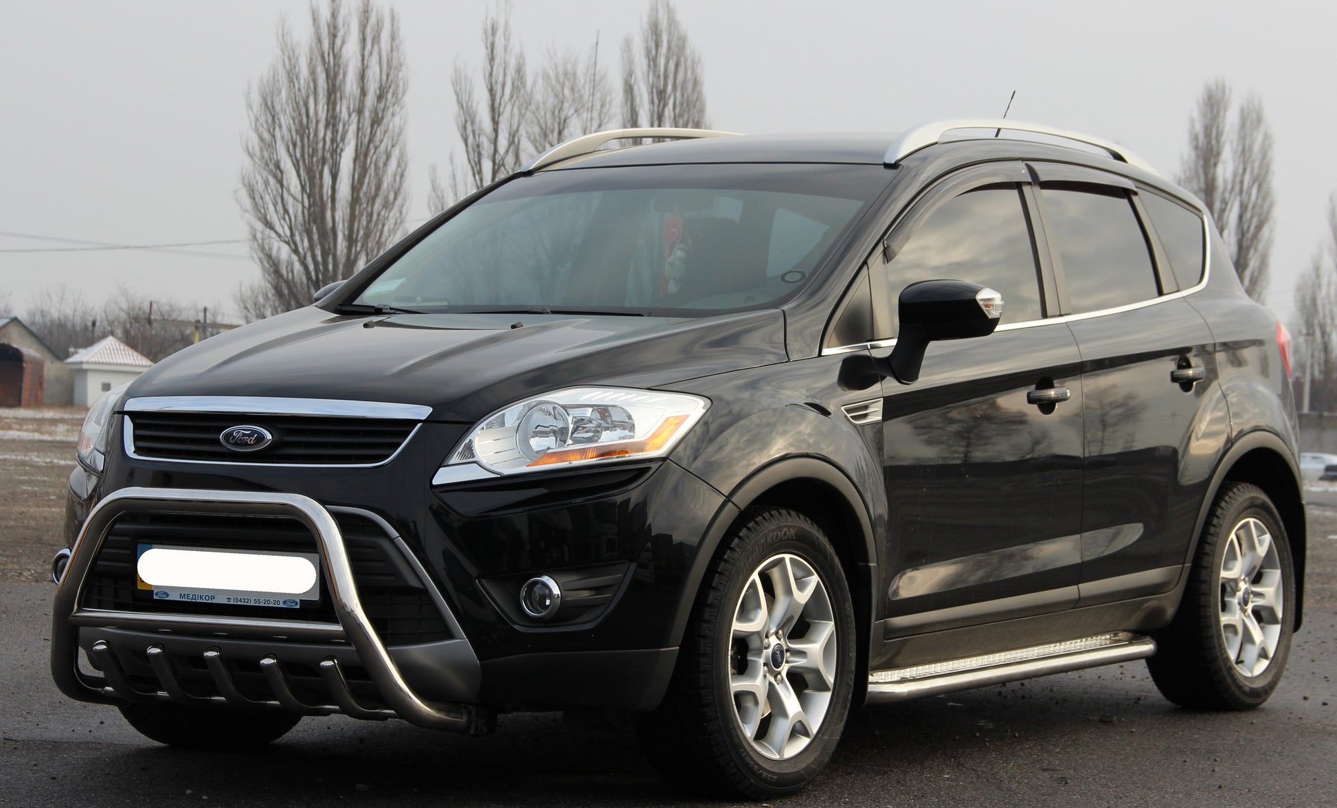Bull Bar WT003 (Stainless Steel) for Ford Kuga 2008-2013 - image 2