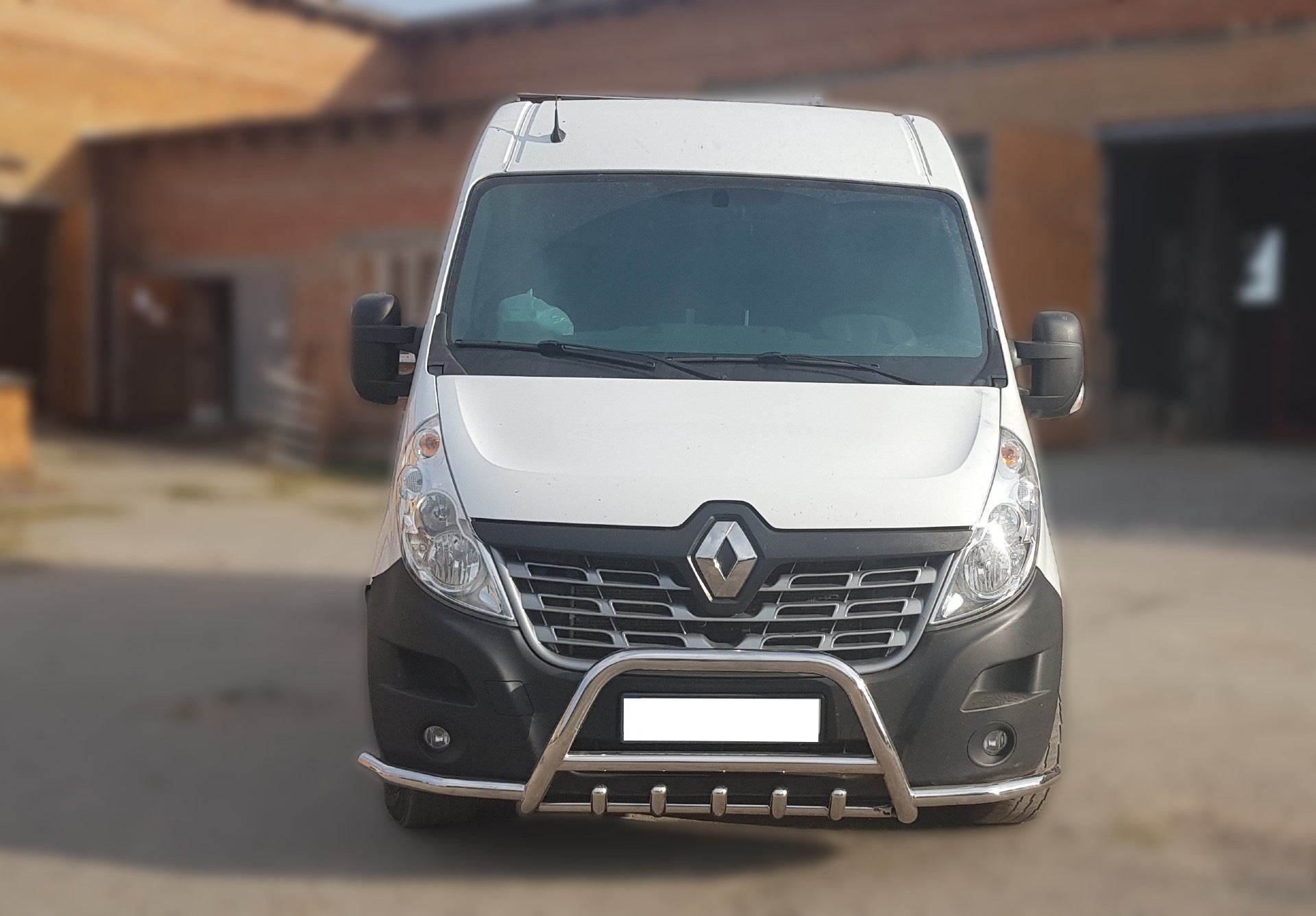 Stainless steel bull bar WT003-Exlusive for Renault Master 2011-2023 - image 2