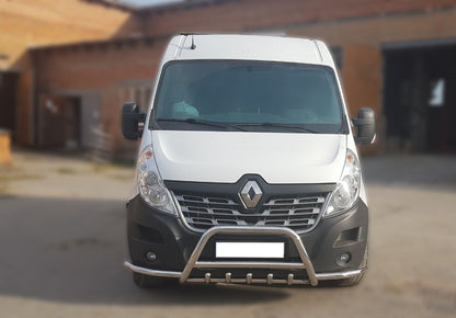 Stainless steel bull bar WT003-Exlusive for Renault Master 2011-2023 - image 2