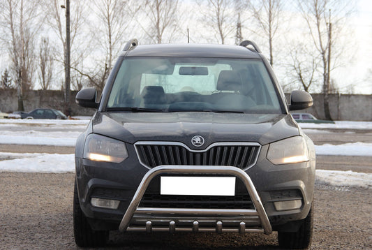 Bull Bar WT003 (Stainless Steel) for Skoda Yeti 2009-2017 - image 1