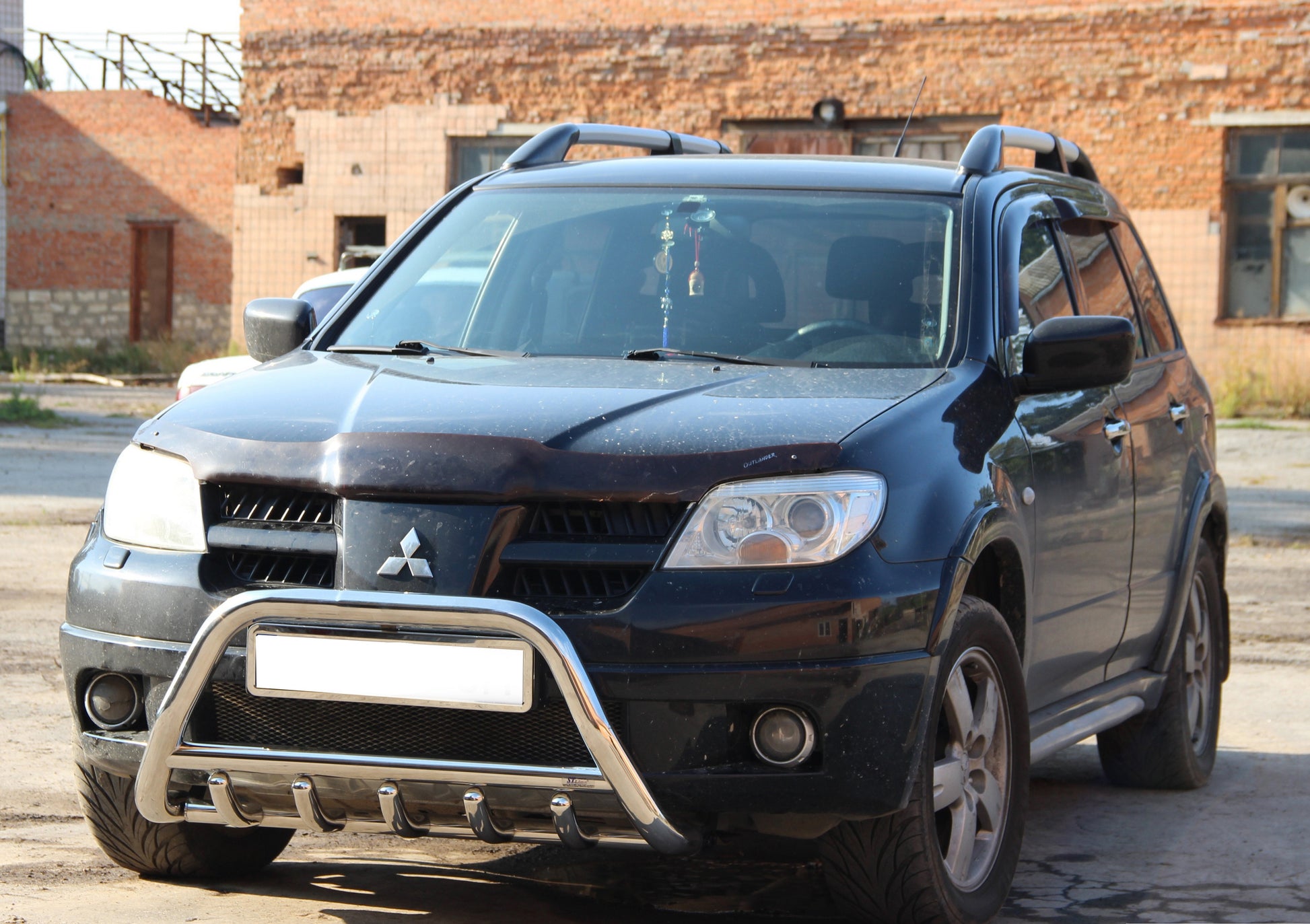 Bull Bar WT003 (Stainless Steel) for Mitsubishi Outlander 2001-2006 - image 3