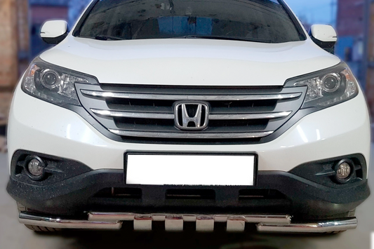 Front Bull Bar Shark Stainless Steel for Honda CRV 2012-2016 - image 1
