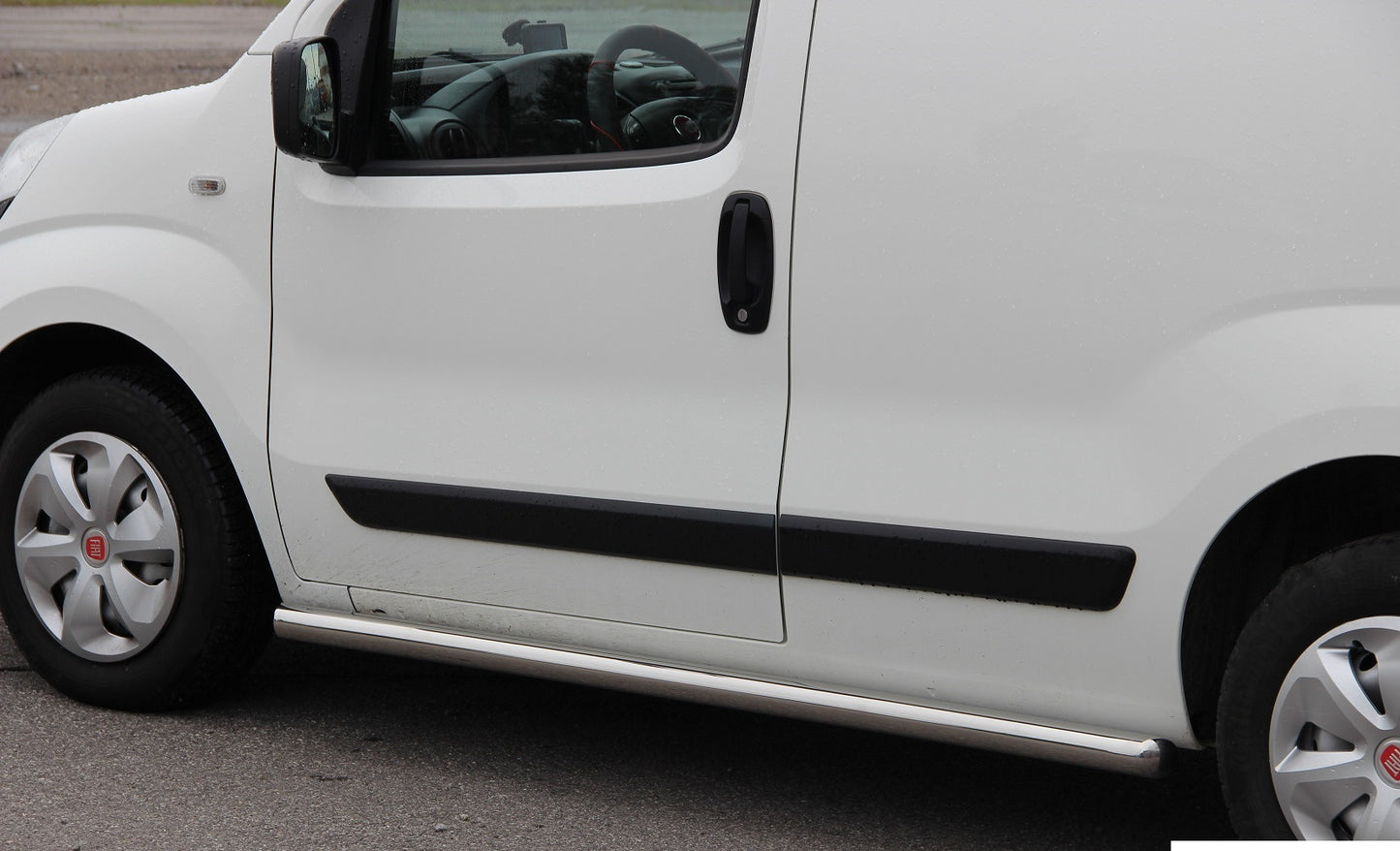 Side Bars Ø60 (2 pcs, Stainless Steel) for Fiat Fiorino/Qubo 2008-2024 - image 3