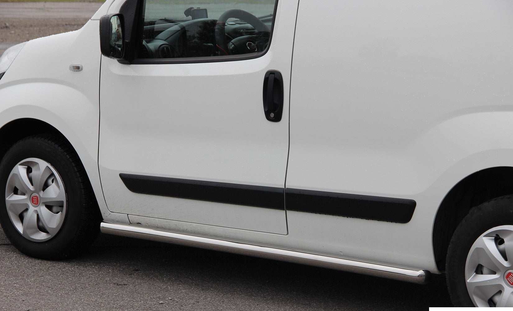 Side Bars Ø60 (2 pcs, Stainless Steel) for Fiat Fiorino/Qubo 2008-2024 - image 3