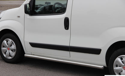 Side Bars Ø60 (2 pcs, Stainless Steel) for Fiat Fiorino/Qubo 2008-2024 - image 3