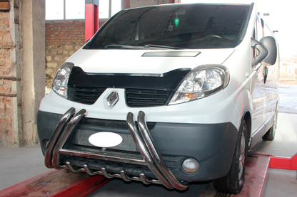 Bull Bar F1-01 (Stainless Steel) for Opel Vivaro 2001-2015 - image 2