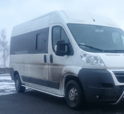 Premium Side Steps (2 pcs, Stainless Steel) for Citroen Jumper 2007-2025 - image 2