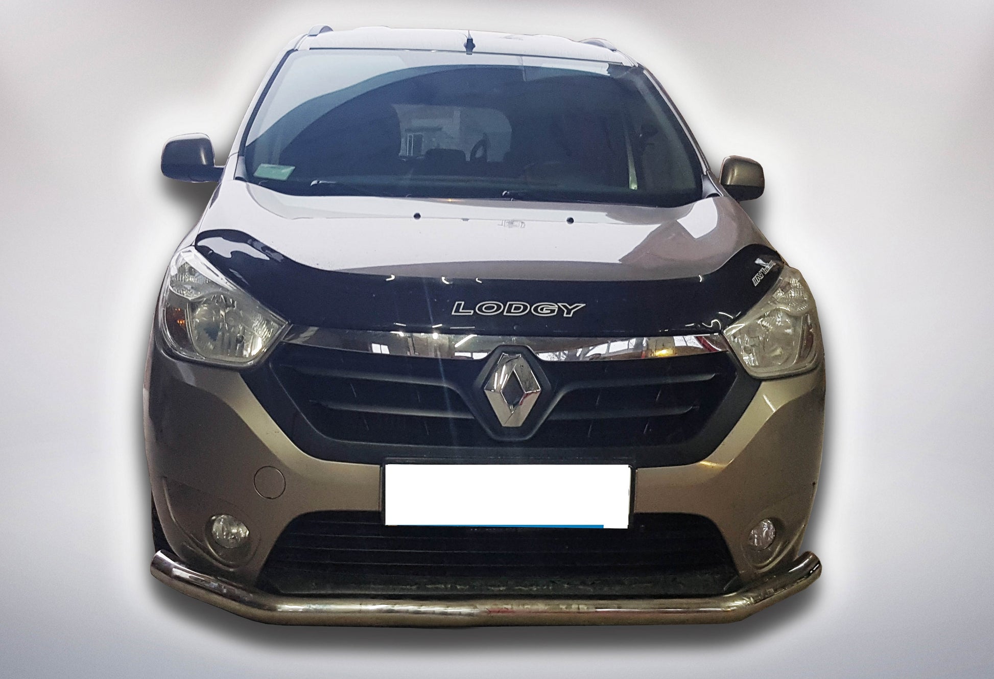 Front Bull Bar ST008 (Stainless Steel) for Renault Lodgy 2013-2022 - image 1