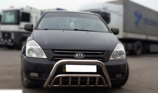 Front Bar WT002 (2006-2013, Stainless Steel) for Kia Carnival 2002-2013 - image 1