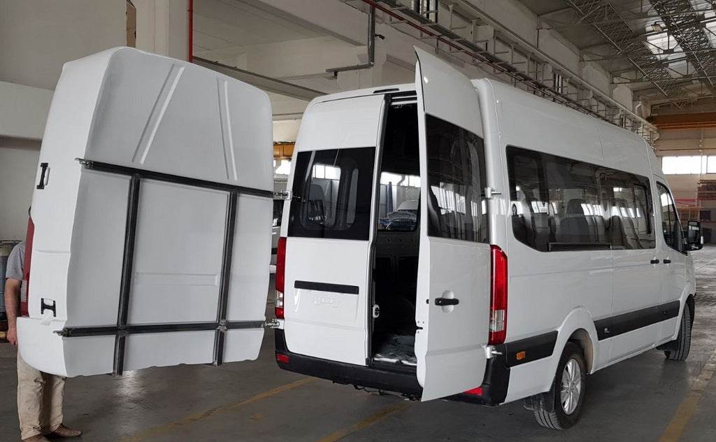 Suspended rack for Hyundai H350 - Reelken Auto