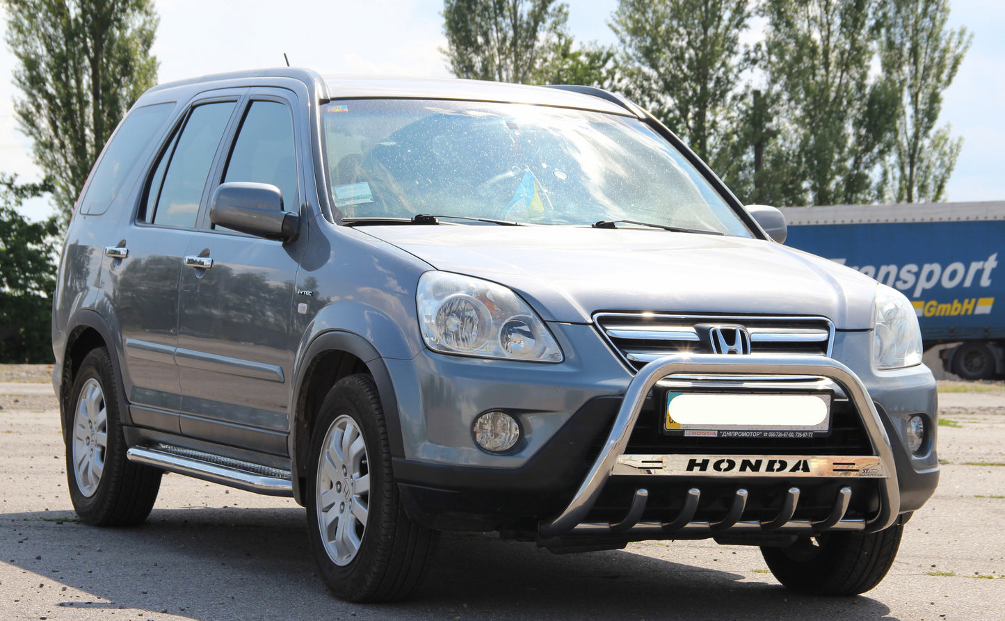 Bull Bar WT004 Stainless Steel for Honda CRV 2001-2006 - image 2