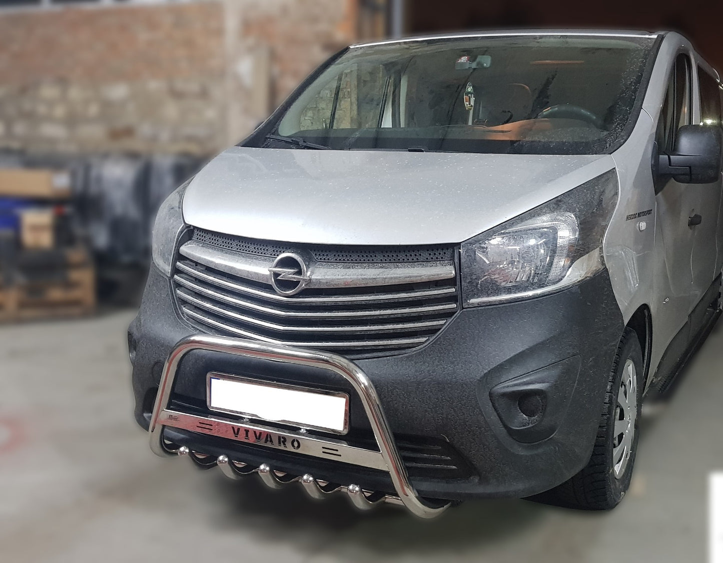 Bull Bar WT003-4 (Stainless Steel) for Opel Vivaro 2015-2019 - image 2