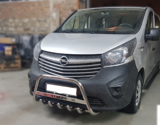 Bull Bar WT003-4 (Stainless Steel) for Opel Vivaro 2015-2019 - image 2