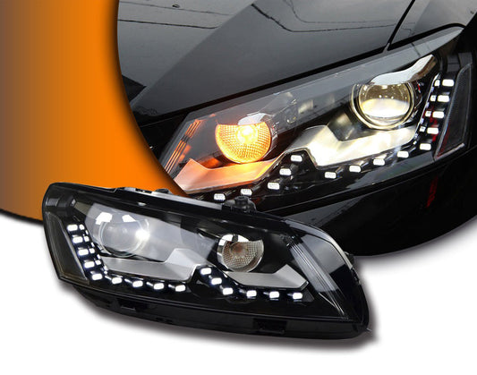 Front Headlights V1 (USA, 2 pcs) for Volkswagen Passat B7 2012-2015 - image 1