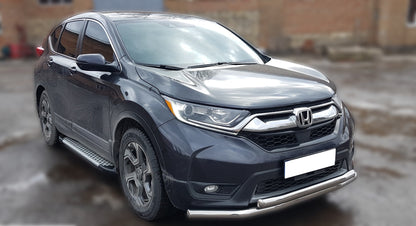 Front Bar ST014 (2016-2019, Stainless Steel) for Honda CRV 2017-2022 - image 2