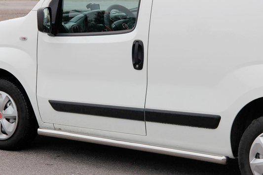 Side Bars Ø60 (2 pcs, Stainless Steel) for Peugeot Bipper 2008-2017 - image 2